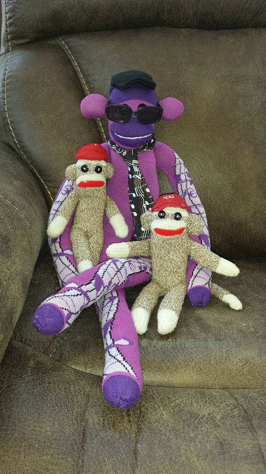 Thelonious Monk-Wally-Petey-Sock Monkeys